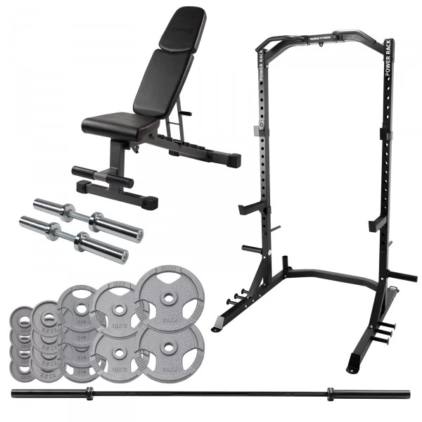 Taurus Set Pesi Liberi Deluxe | Rack Panca E Manubri - Fitshop 3 Taurus Set Pesi Liberi Deluxe | Rack Panca E Manubri - Fitshop